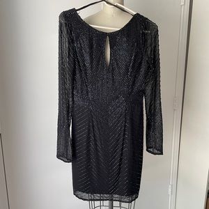 Aidan Mattox Beaded Cocktail Dress